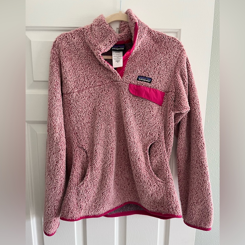 Patagonia Retool Fleece Snap-T Pullover, size medium